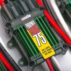 Castle Creations Phoenix Edge 75, 34V 75-Amp ESC with 5-Amp BEC -RC Helicopters Sales Store CSE010010100 A2 PMAKI1R2