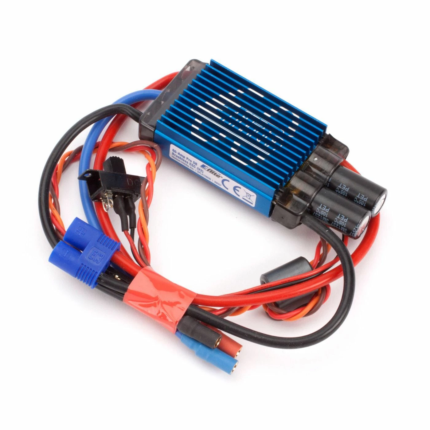 E-flite 60-Amp Pro Switch-Mode BEC Brushless ESC V2: EC3 1 E-flite 60-Amp Pro Switch-Mode BEC Brushless ESC V2: EC3