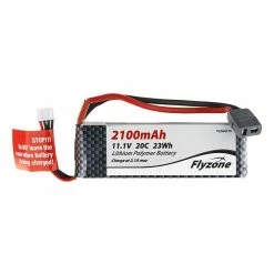 Flyzone 11.1V 2100mAh 3S 20C LiPo Battery: T-Plug