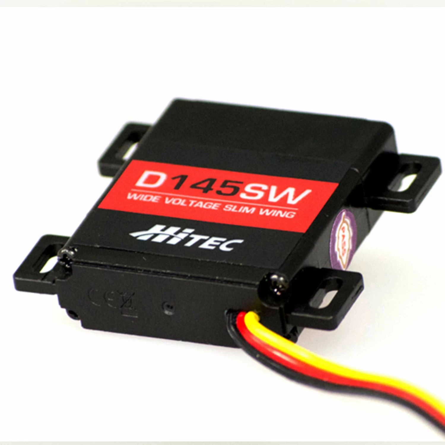 Hitec RCD Inc. D145SW Thin Digital Voltage Steel Gear Slim Wing Servo 1 Hitec RCD Inc. D145SW Thin Digital Voltage Steel Gear Slim Wing Servo