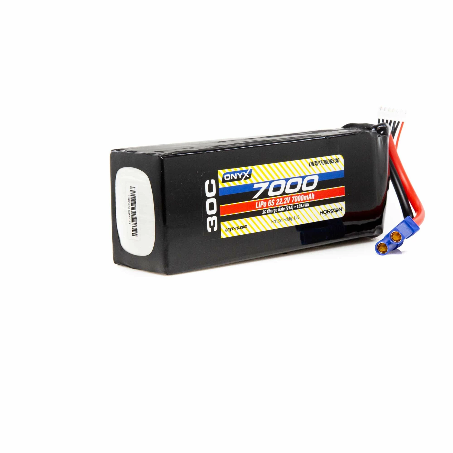Onyx 22.2V 7000mAh 6S 30C LiPo Battery: EC5 1 Onyx 22.2V 7000mAh 6S 30C LiPo Battery: EC5