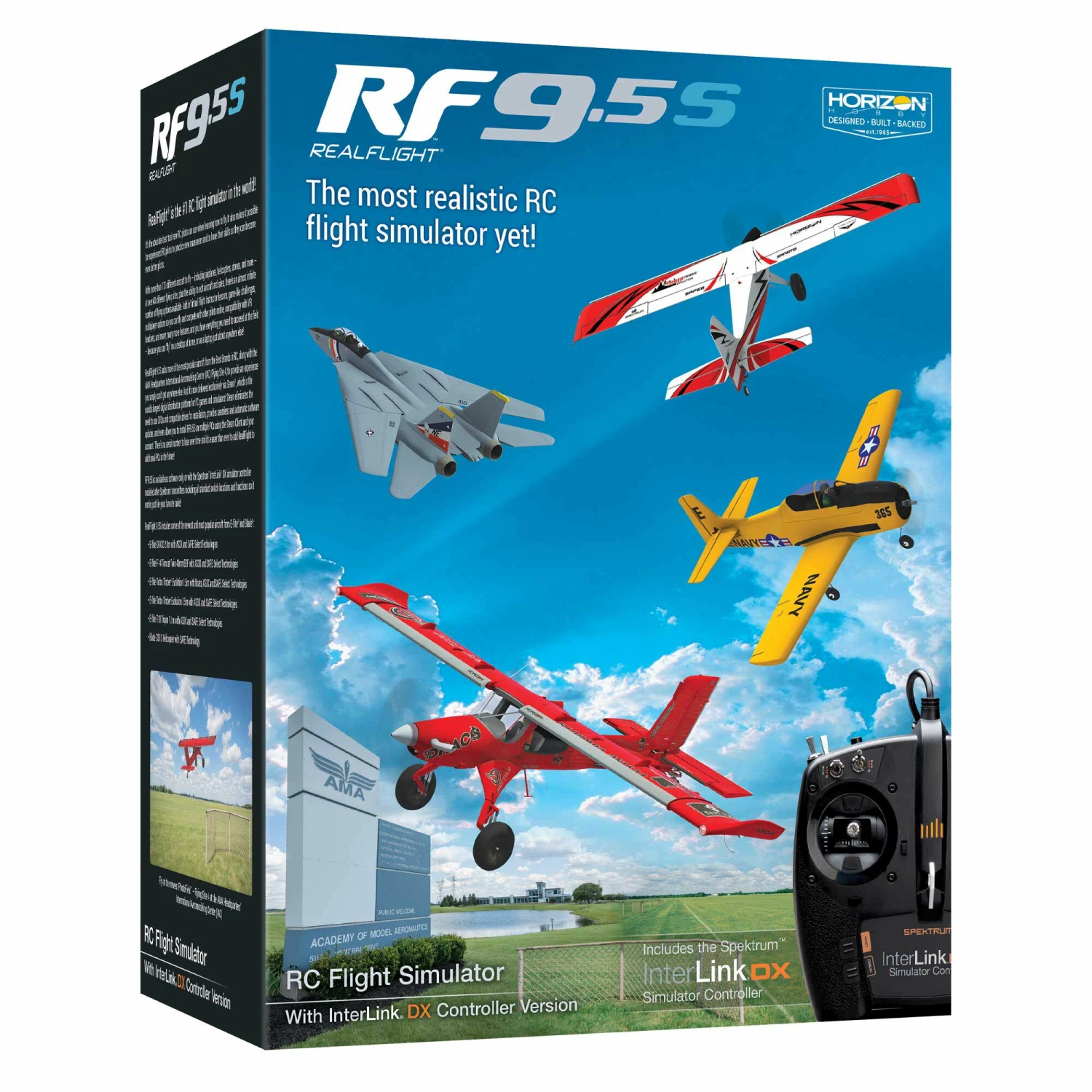 RealFlight 9.5S RC Flight Sim with InterLink Controller 2 RealFlight 9.5S RC Flight Sim with InterLink Controller - Image 2