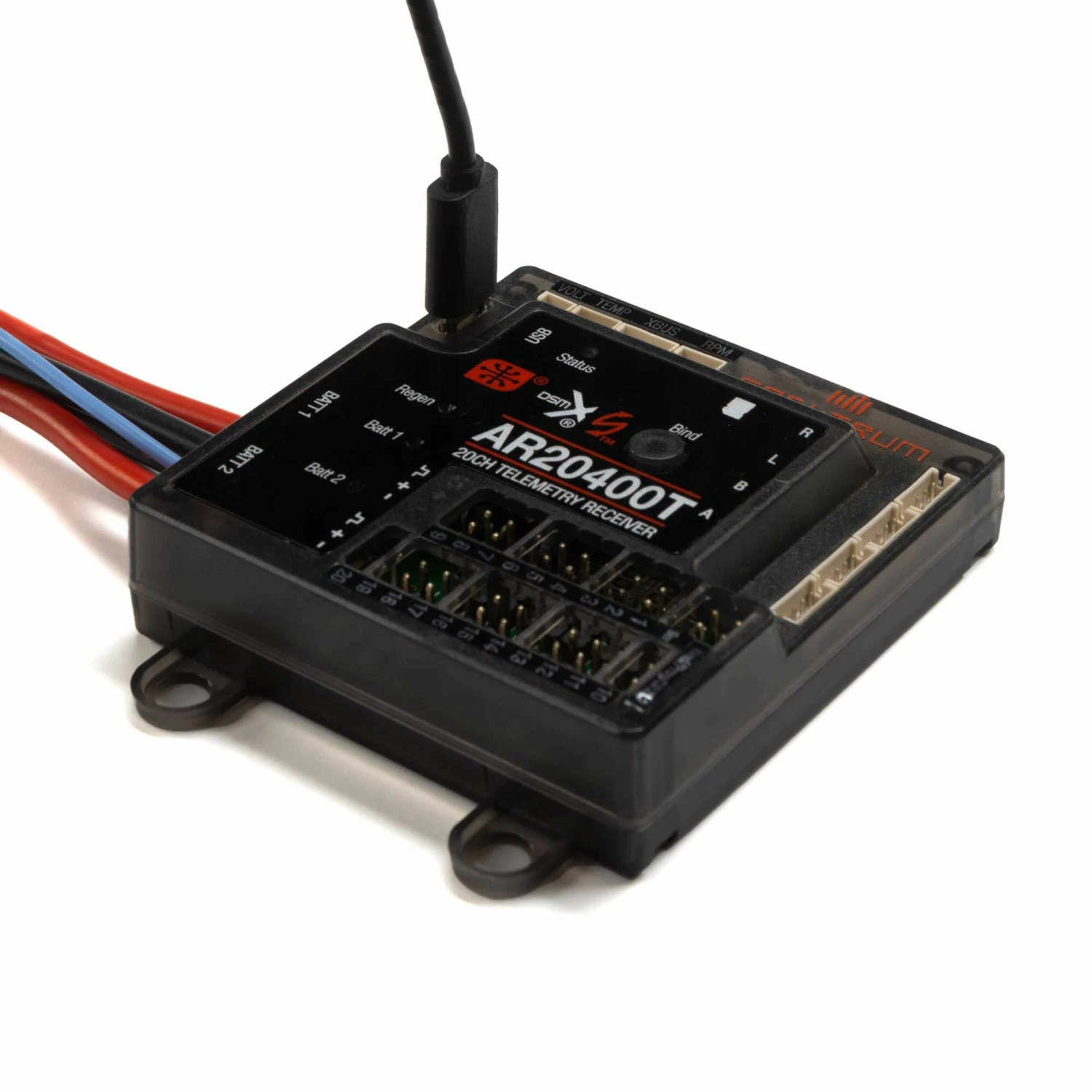 Spektrum AR20400T 20 Channel PowerSafe Telemetry Receiver 4 Spektrum AR20400T 20 Channel PowerSafe Telemetry Receiver - Image 4