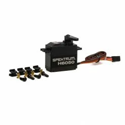 Spektrum H6050 Standard Digital High Torque Mid-Speed Metal Gear Heli Cyclic Servo -RC Helicopters Sales Store SPMSH6050 A2 13810BL9