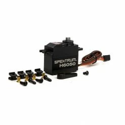 Spektrum H6050 Standard Digital High Torque Mid-Speed Metal Gear Heli Cyclic Servo -RC Helicopters Sales Store SPMSH6050 A4 13810BL9