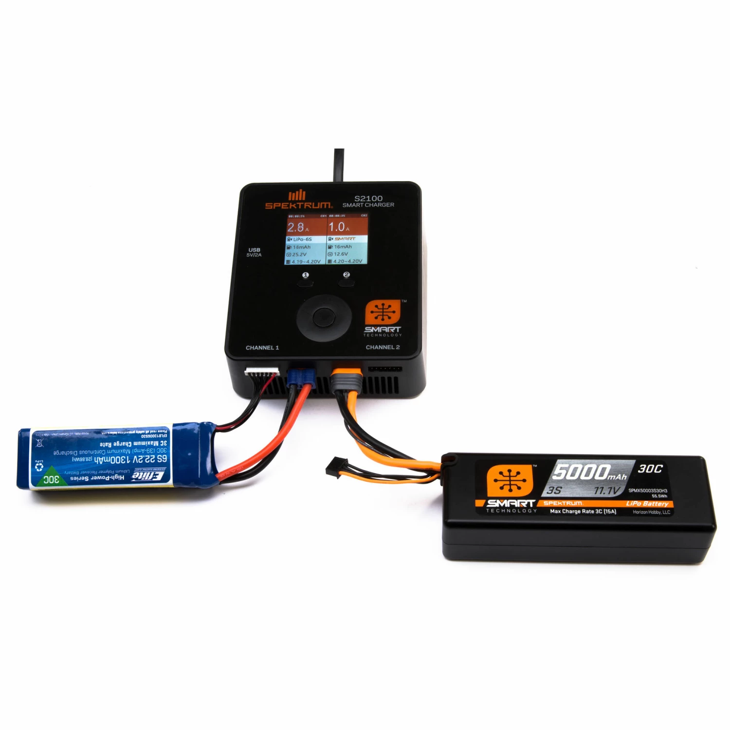 Spektrum 14.8V 2200mAh 4S 30C Smart LiPo Battery: IC3 3 Spektrum 14.8V 2200mAh 4S 30C Smart LiPo Battery: IC3 - Image 3