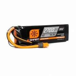 Spektrum 14.8V 2700mAh 4S 30C Smart LiPo Battery: IC3