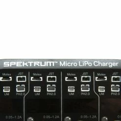 Spektrum S44 Micro 4-port AC/DC 1S LiPo Smart Charger -RC Helicopters Sales Store SPMXC1040 A8 1WX85HL3