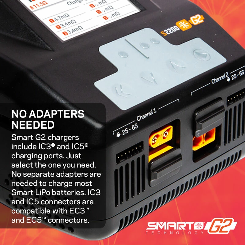 Spektrum S2200 G2 AC 2x200W Smart Charger 5 Spektrum S2200 G2 AC 2x200W Smart Charger - Image 5